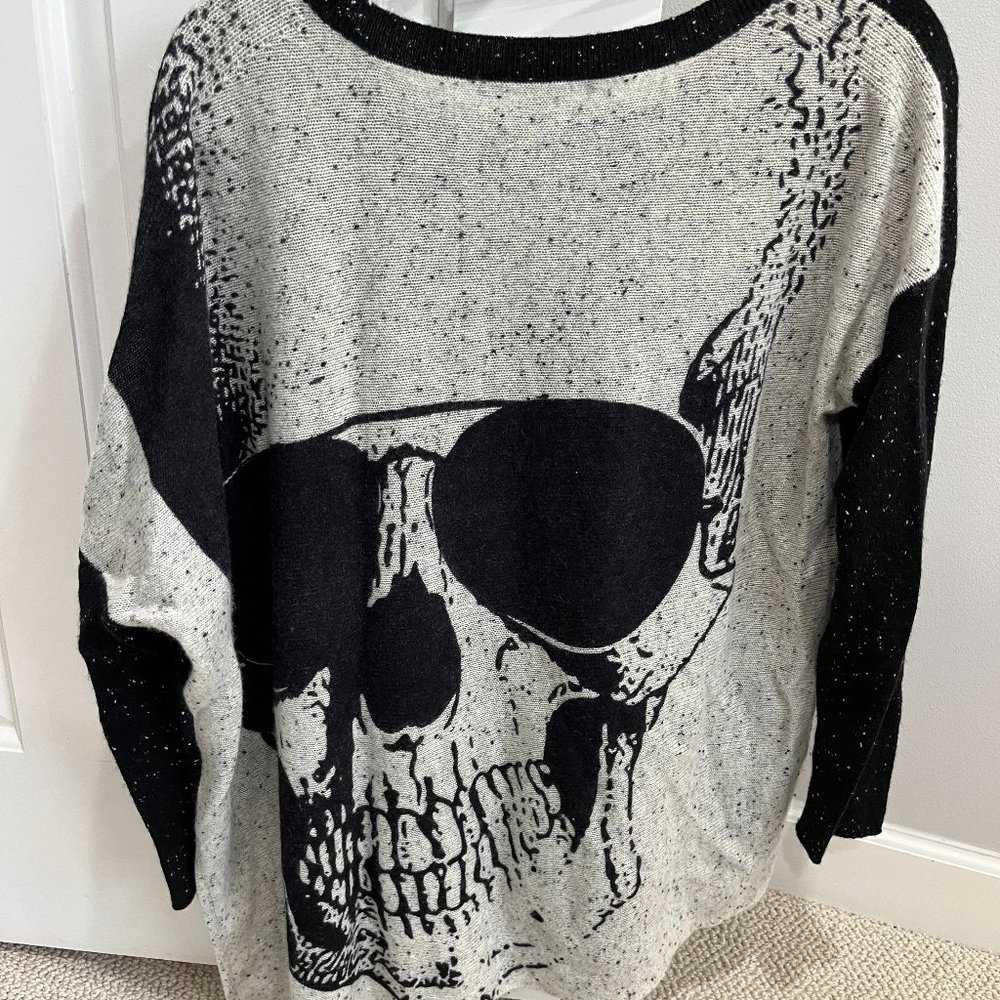 Skull Cashmere Sweater - Big Skull